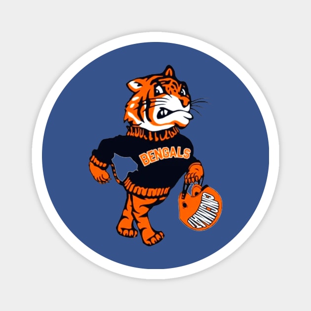 Cincinnati Bengals Magnet by tankal cauk